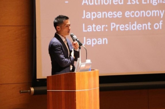 The picture of TSUTSUI Kiyoteru's speech