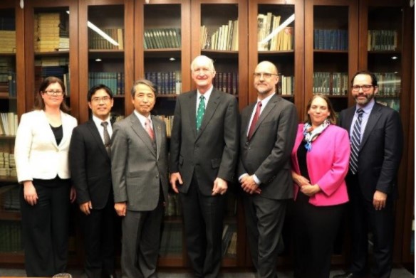 Courtesy visit to President Craner of the American Councils (Central)