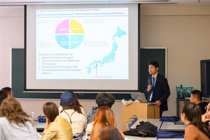 藤井教授によるプレゼンテーション